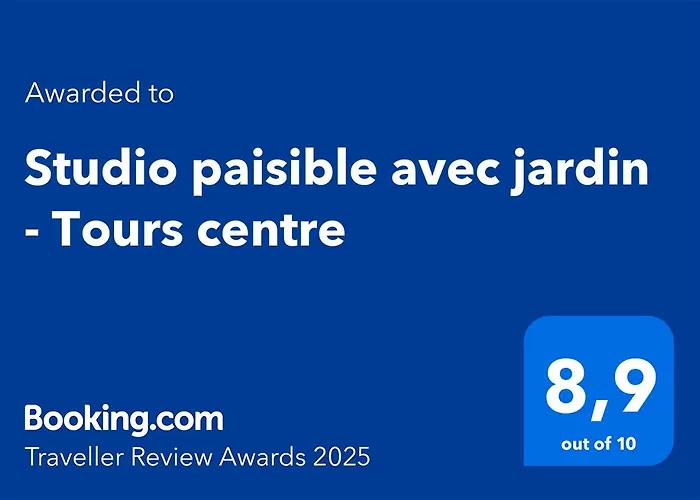 Paisible Avec Jardin - Centre Апартаменты Тур